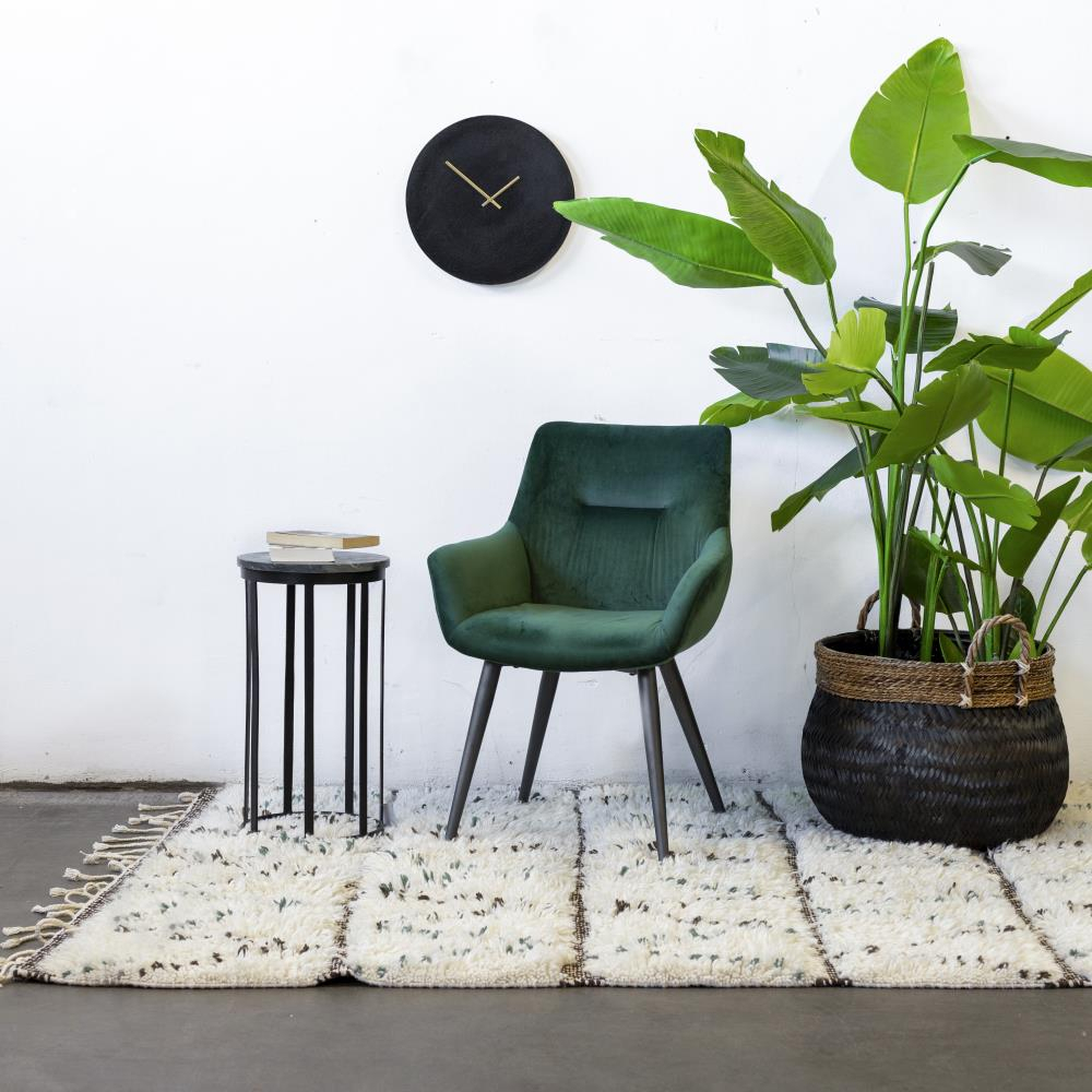 Stoel Joah Velvet Groen - Giga Meubel